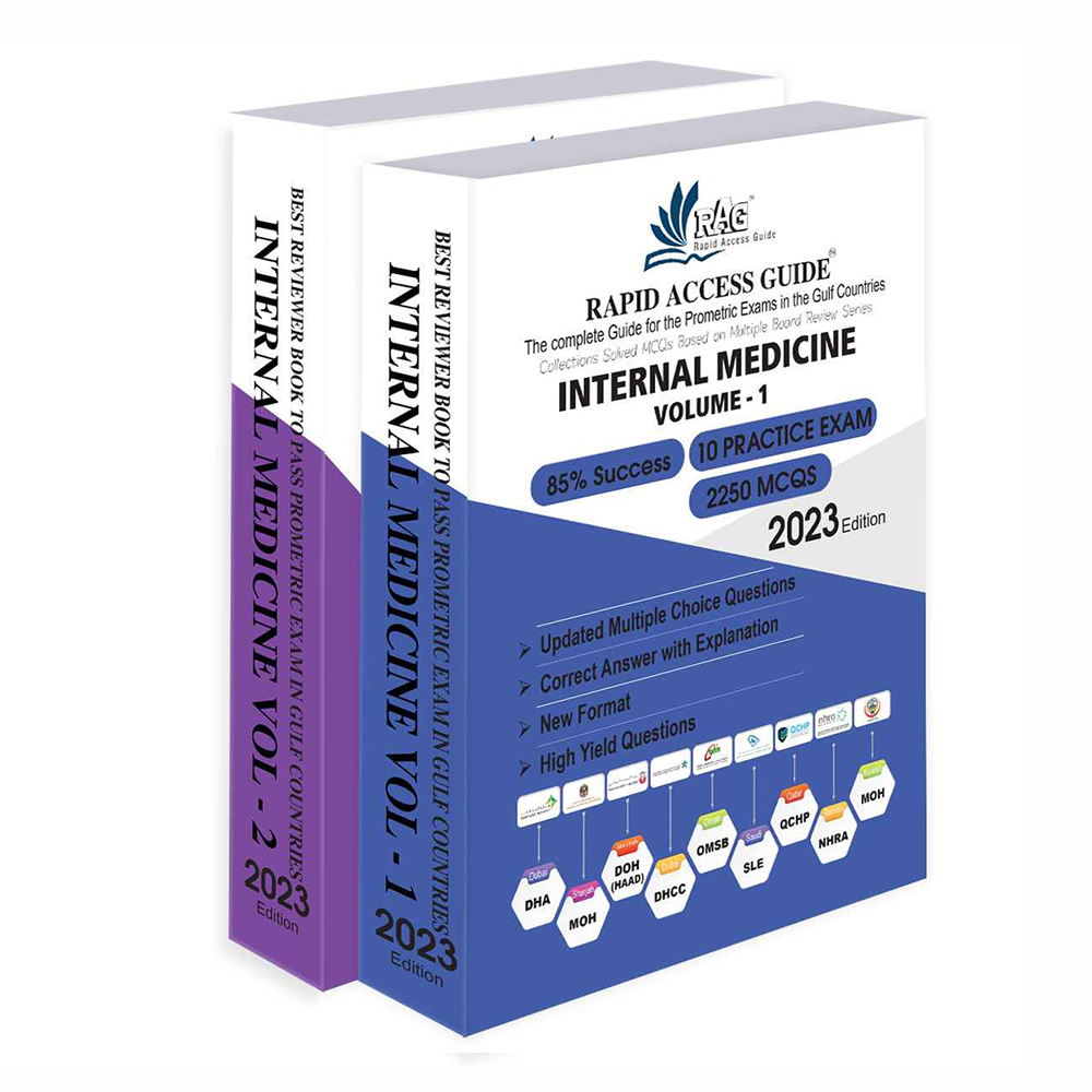 کتاب طب داخلی INTERNAL MEDICINE BOOK | PROMETRIC EXAM QUESTIONS 2023