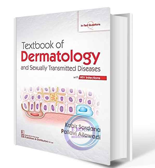 دانلود کتاب Textbook of Dermatology and Sexually Transmitted Diseases with HIV Infections  2019 (Original PDF)