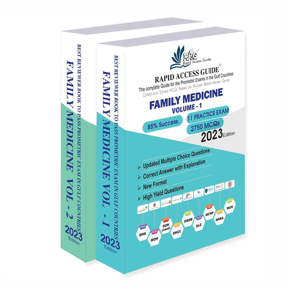 کتاب طب خانواده FAMILY MEDICINE BOOK | PROMETRIC EXAM MCQ QUESTIONS – ۲۰۲۳