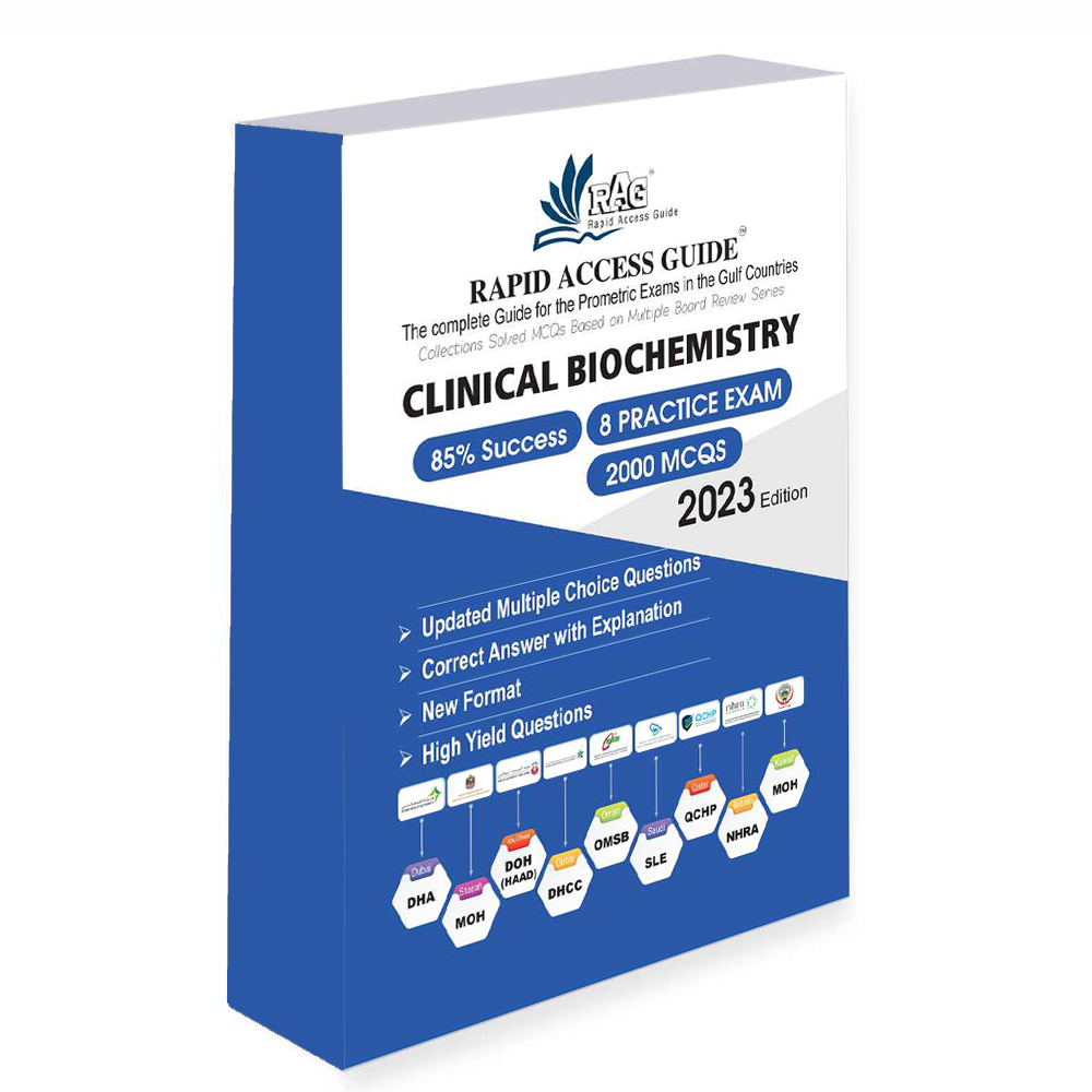 کتاب پرومتریک بیوشیمی CLINICAL BIOCHEMISTRY BOOK | PROMETRIC EXAM – ۲۰۲۳