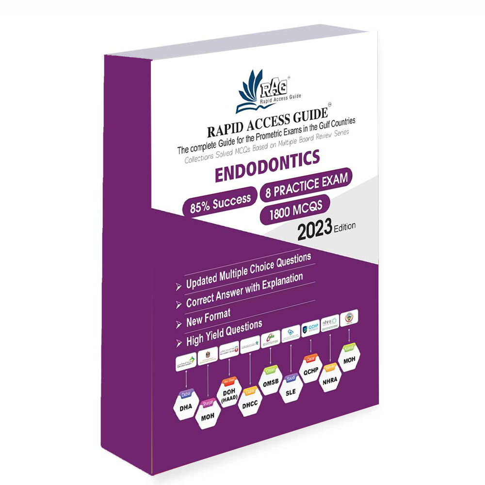 کتاب آزمون های پرومتریک اندودونتیک ENDODONTICS EXAM BOOK | PROMETRIC MCQ QUESTIONS – ۲۰۲۳