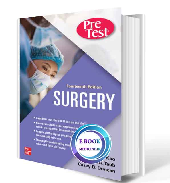 دانلود کتابSurgery PreTest Self-Assessment and Review2020(ORIGINAL PDF)